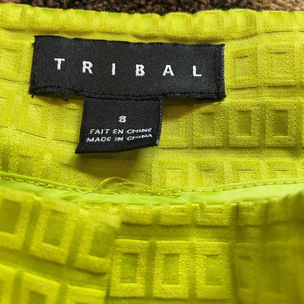 Tribal patterned dress pants